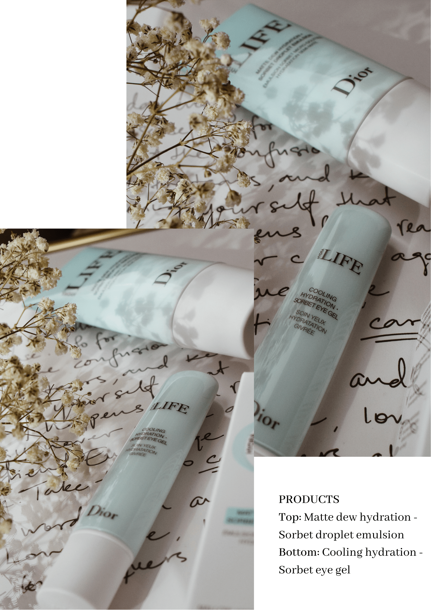 PRODUCTS Top_ Matte dew hydration - Sorbet droplet emulsion Bottom_ Cooling hydration - Sorbey eye gel2